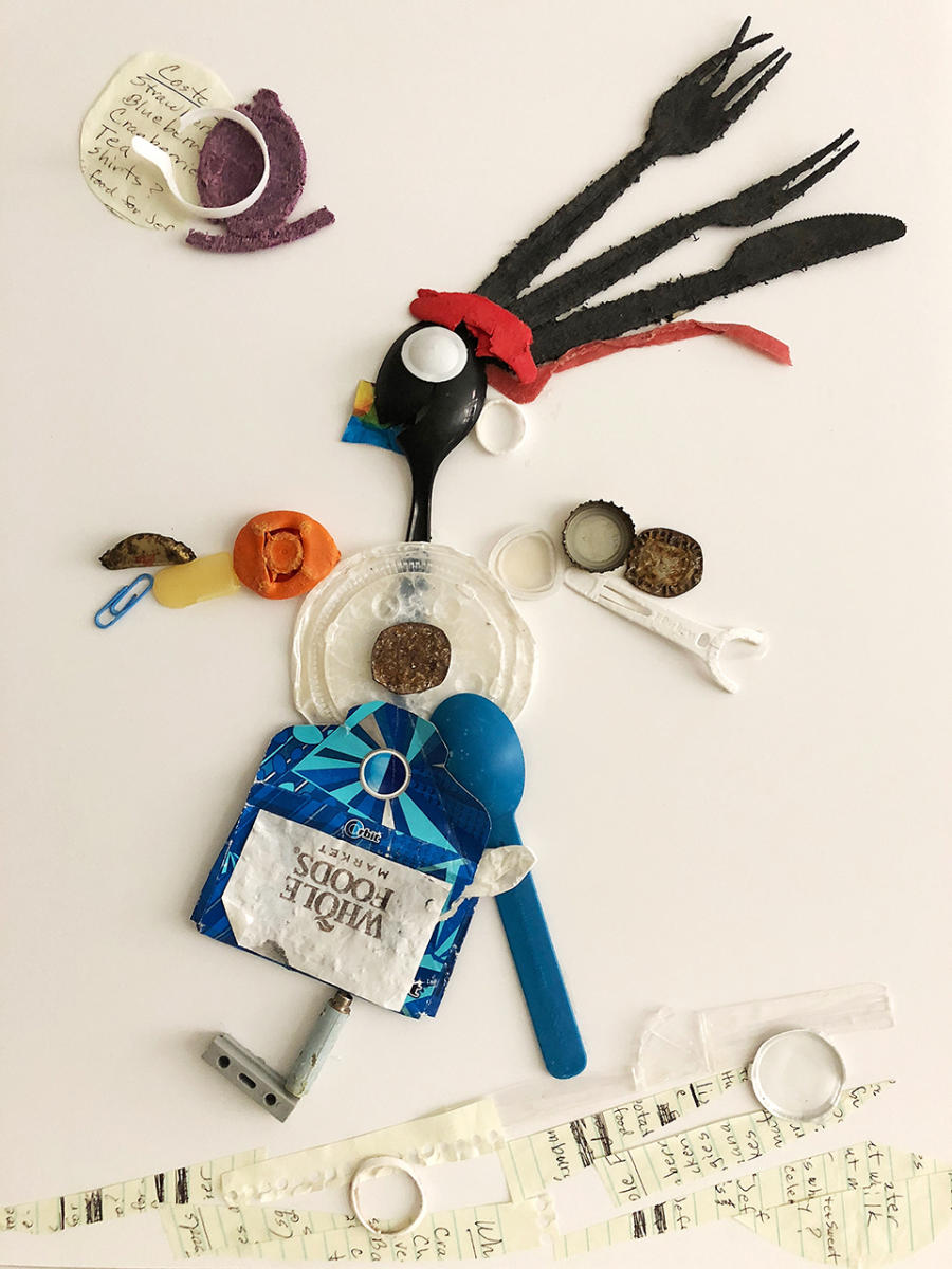 Enjoyment
Collection from parking lot at Whole 
Foods, PB Gardens
SOLD : Florida Collages : ART UNDERFOOT :: CAROL BASTIEN