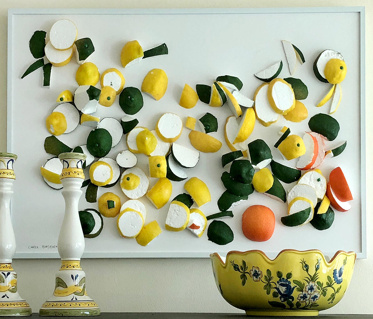 Decontrustion #7
SOLD : New York City Collages : ART UNDERFOOT :: CAROL BASTIEN