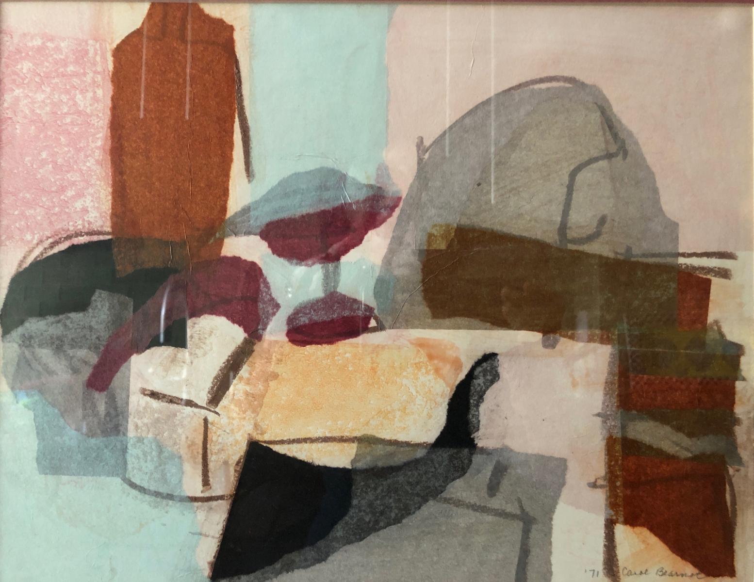 Tabletop
22 1/4" x 19 1/2" : General Collages : ART UNDERFOOT :: CAROL BASTIEN