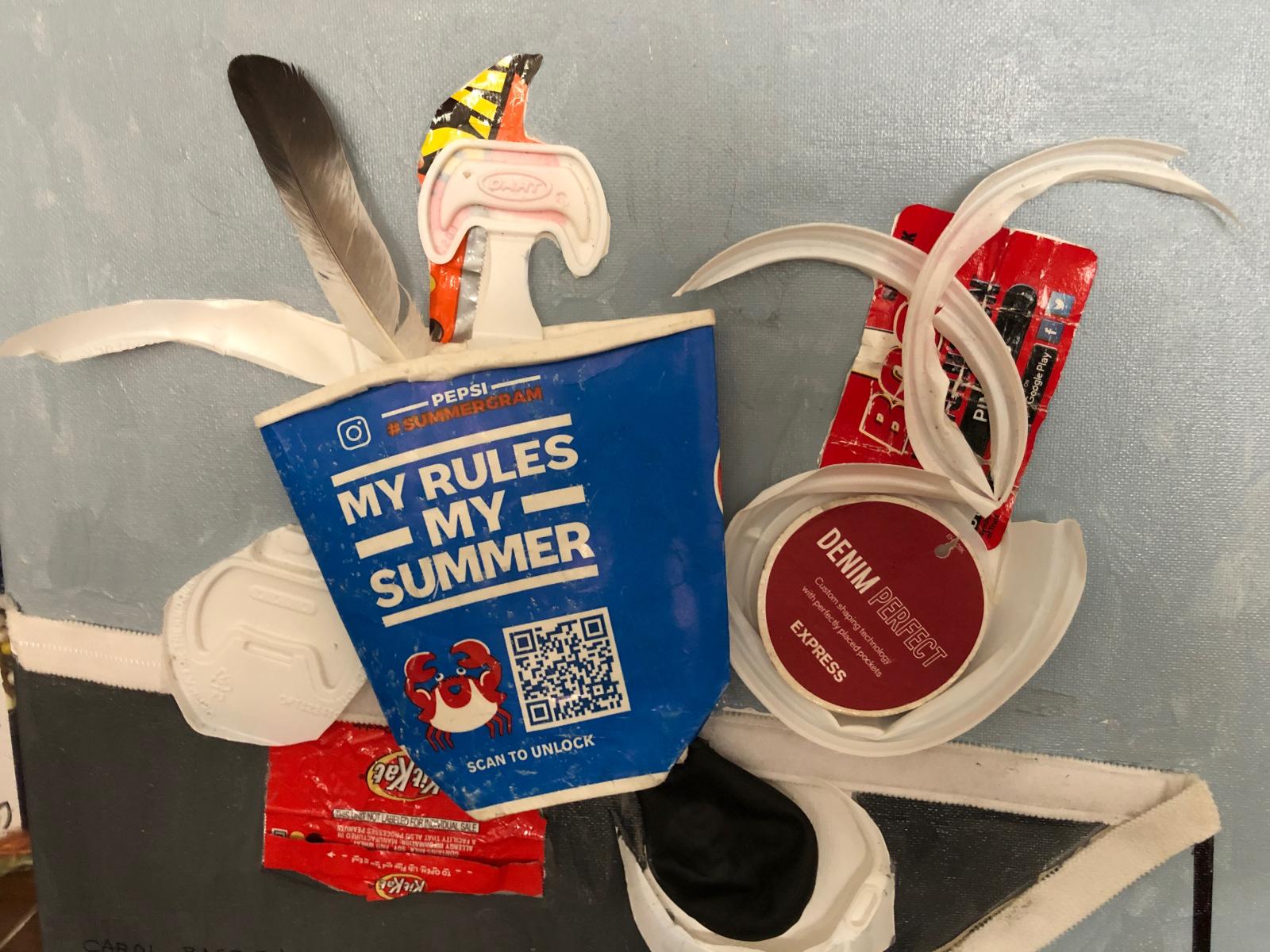 My Rules
Collected on Lexington Avenue from 88th-
94th Streets
16" x12" : New York City Collages : ART UNDERFOOT :: CAROL BASTIEN