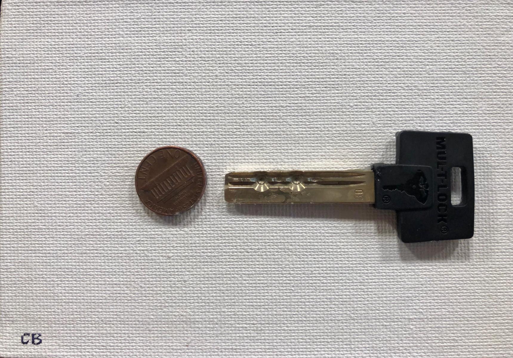 Out of Lock
Collected on Madison Ave. & 73rd St.
6" x 4" : New York City Collages : ART UNDERFOOT :: CAROL BASTIEN