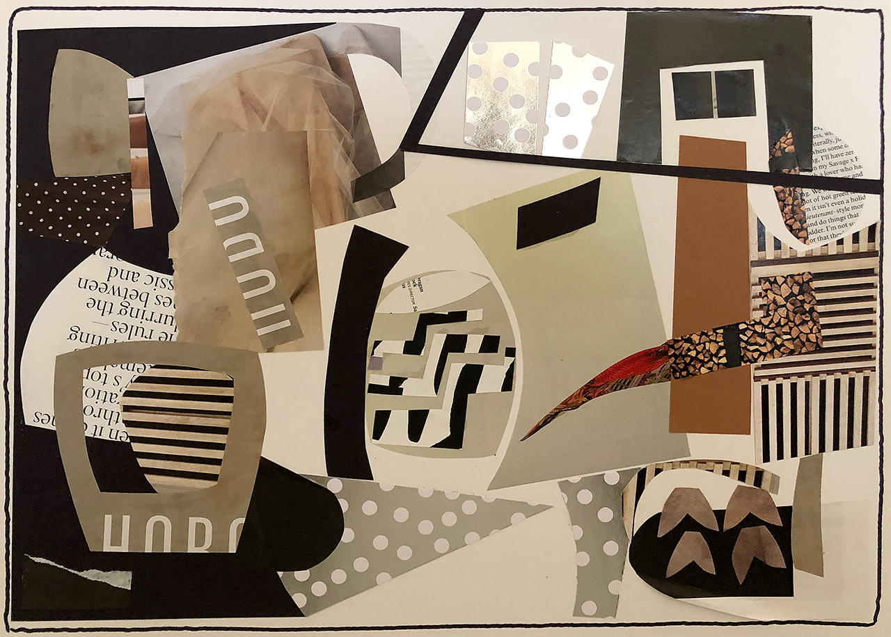 Through the Window
23' x 19" : General Collages : ART UNDERFOOT :: CAROL BASTIEN