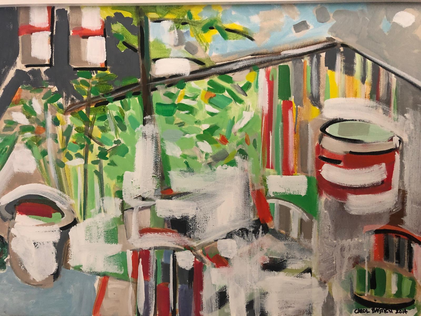 NYC Backyard
38" x 26"
SOLD : Paintings : ART UNDERFOOT :: CAROL BASTIEN