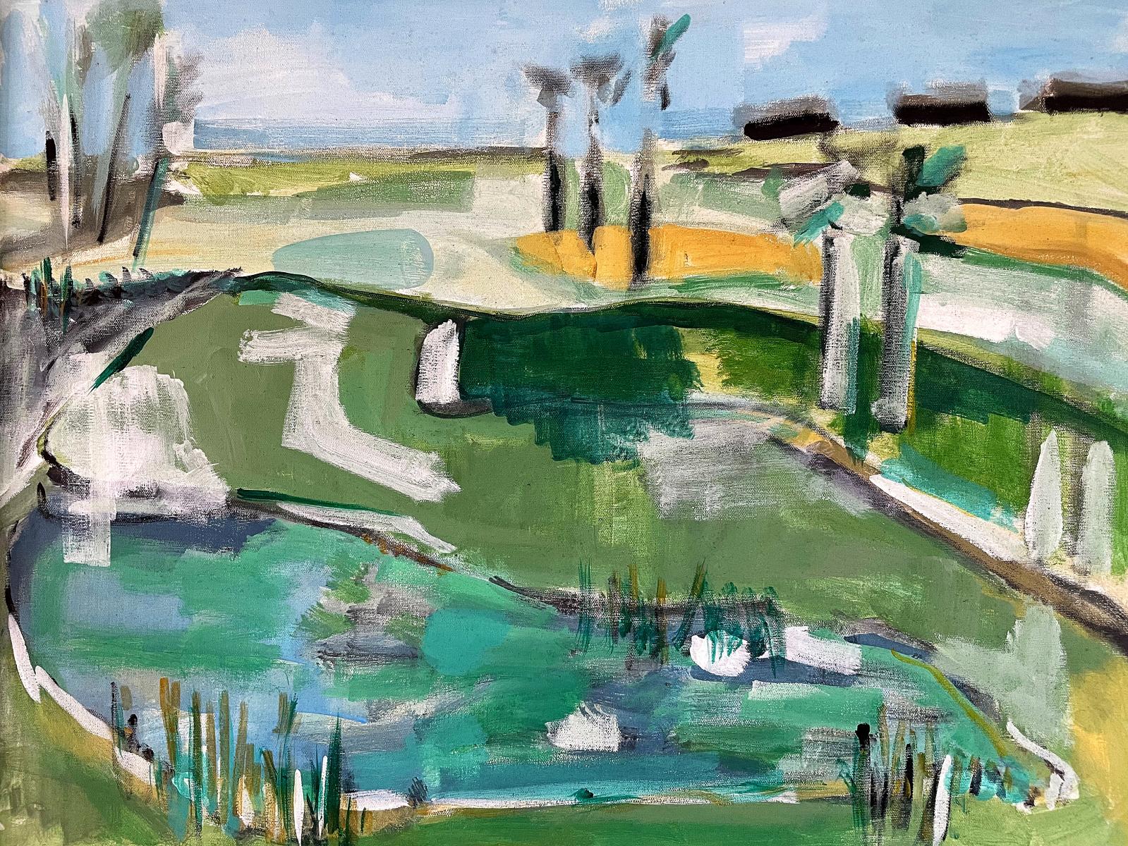 View from porch
SOLD : Paintings : ART UNDERFOOT :: CAROL BASTIEN