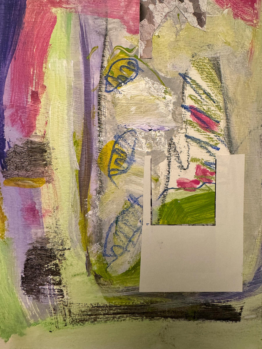 Fish Tank : Paintings : ART UNDERFOOT :: CAROL BASTIEN